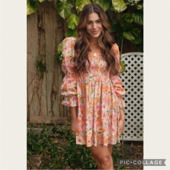 Gianni Bini Jade Floral Mini Dress - Picture 7 of 8